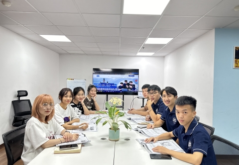 Một số hình ảnh của lớp học tiếng Đức HKK Global